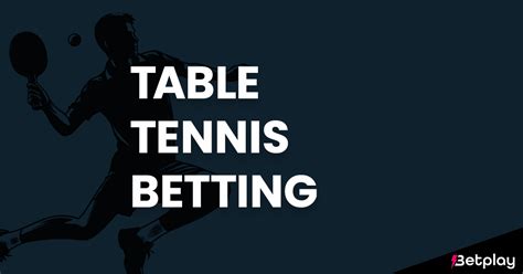 bovada table tennis|Table Tennis Betting Rules .
